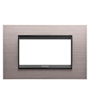 Placa ornament CProiector HORUS LUX metal- 4 module - BRUSHED ALUMINIUM LAVY - CProiector HORUS