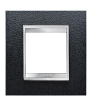 Placa ornament CProiector HORUS LUX international - IN TECHNOPOLYMER LEATHER FINISHING - 2 modul - BLACK - CProiector HORUS