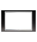 Placa ornament CProiector HORUS LUX - Standard englez - METAL - 2 modulS - BLACK ALUMINIUM - CProiector HORUS