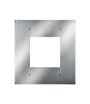 Placa ornament CProiector HORUS GEO International - IN METALLISED TECHNOPOLYMER - 2 modul - CHROME - CProiector HORUS