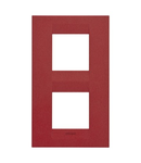 Placa ornament CProiector HORUS GEO International - IN PAINTED TECHNOPOLYMER - 2+2 modul VERTICAL - RUBY- CProiector HORUS