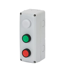 ENCLOSURES COMPLETE WITH OPERATOR - 3 modulS - 1NO 1NC - START / STOP / INDICATOR - IP66