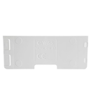 INSULATING FUNCTIONAL DIVIDERS FOR MODULAR WALL-MOUNTING ENCLOSURES - 2 module