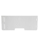 INSULATING FUNCTIONAL DIVIDERS FOR MODULAR WALL-MOUNTING ENCLOSURES - 4 module