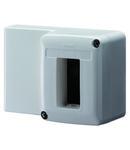 SELF-SUPPORTING DEVICE BOX FOR SYSTEM DEVICE - FOR MINI TRUNKING - 1 modul - WHITE RAL 9010