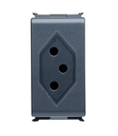SWISS STANDARD SOCKET-OUTLET 250V ac - 2P+E 10A TYPE 13 - 1 modul - PLAYBUS
