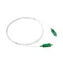 SC/APC - SC/APC SINGLE-FIBER OPTIC CABLE - 1M - WHITE