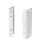 PAIR OF BRACKETS FOR 19" RACK MOUNTING FOR OPTICAL CABINETS - GREY (RAL 7035)