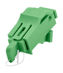 SC/APC ANGLED ADAPTER - GREEN (RAL 6018)