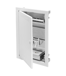 MULTIMEDIA ENCLOSURE FOR PLASTERBOARD WALLS - 36 module - METAL DOOR