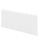 PLASTIC module COVER PROFILE - 4,5 module - WHITE RAL9016