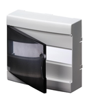 DOOR COLOUR WHITE RAL9016 WITH FRAME FOR FINISHING SUPPORT BASES - IP40 - CLIP FIXING