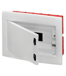 ENCLOSURE - FLUSH MOUNTING - EXTRACTABLE FRAME - BLANK DOOR - TERMINAL BLOCK N (2X16)+(7X10) E (2X16)+(7X10) - 8 module - IP40