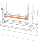 EARTH BUSBAR - 13 HOLES M6 AND 2 HOLES 6MM - QDX