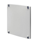 HINGED ENCLOSURE DOOR IN POLYESTER - FOR BOARDS 405X650 - GREY RAL 7035