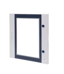 QP TRANSPARENT DOOR FITTED WITH LOCK - 405X500