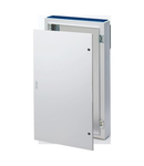 CVX Tablou electric 160E - SURFACE-MOUNTING - 600x1200x170 - IP40 - WITH SOLID SHEET METAL DOOR - WITH EXTRACTABLE FRAME - GREY