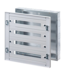 CVX Tablou electric 160I - FLUSH-MOUNTING - 600x600x105- 96(24x4) module - IP30 - WITHOUT DOOR - GREY RAL7035