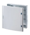 CVX Tablou electric 160I - FLUSH-MOUNTING - 600x600x105 - 96(24x4) module - IP40 - BLANK DOOR IN SHEET METAL- WITH 2 LOCKS -GREY RAL7035