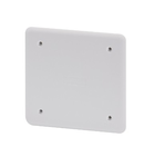 Capac doza - FOR PT/PT DIN AND PT DIN GREEN WALL BOXES - 92X92 - IP40 - WHITE RAL9016