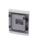 WATERTIGHT FLUSH-MOUNTING MODULAR ENCLOSURE - 6 module - IP55 GREY RAL 7035