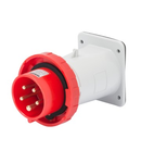 Stecher fisa industriala fixa - IP67 - 2P+E 16A 380-415V 50/60HZ - RED - 9H - Strangere cu surub