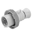 Stecher fisa industriala HP - IP66/IP67/IP68/IP69 - 2P+E 16A >50-250V d.c. - GREY - 3H - Strangere cu surub