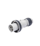 Stecher fisa industriala HP - IP66/IP67/IP68/IP69 - 2P+E 63A >50-250V d.c. - GREY - 3H - MANTLE TERMINAL