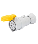 Priza  industriala mobila HP - IP44/IP54 - 3P+N+E 16A 100-130V 50/60HZ - YELLOW - 4H - FAST WIRING