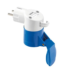 Adaptor industrial IP44 - PLUG 2P+E 16A 250V ac 50/60HZ GERMAN/FRENCH - SOCKET OUTLET 2P+E 16A 230V ac