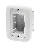 FLUSH-MOUNTING BOX WITH FRAME FORPROTECTED FIXED COMPACT AND WATERTIGHT SOCKET OUTLET - IP55