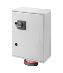 FIXED VERTICAL SOCKET OUTLET - Montaj aparent - MINIATURE CIRCUITE BREAKER -+E 125A 400V 6H - IP55