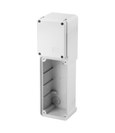 MODULAR BASE FOR MOUNTING COMBINATION OF FIXED VERTICAL SOCKET OUTLET - 1 16/32A SBF - IP55