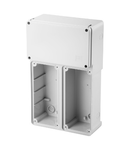 MODULAR BASE FOR MOUNTING COMBINATION OF FIXED VERTICAL SOCKET OUTLET - 2 16/32A SBF - IP55