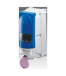 VERTICAL FIXED SOCKET OUTLET - WITH BOTTOM - SAFETY TRANSFORMER - FOR HEAVY-DUTY USE - 2P 160VA SELV - IP66