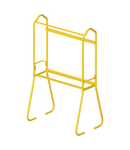 Organizator Q-BOX4/6 - TUBOLAR METAL SUPPORT PAINTED YELLOW