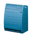 Organizator Q-BOX - UNWIRED - EARTH TERMINAL BLOCK 7X10 MM2 12 module EN 50022