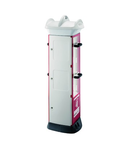 QMC63 - FIRE FIGHTING - COMPACT 2 module - 6KG EXTINGUISHER FITTEDE - WHITE