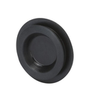 BLACK SCREWCAP FOR UNWIRED ENCLOSURE FOR PUSH BUTTON WITH ROUND SHAPE - diametru 22MM - BLACK