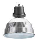 Lampa suspendata pentru hala - DIFFUSED OPTIC - POLYCARBONATE BOWL- MAX.400W E40 - UNWIRED - GRAPHITE GREY