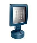 SATURNO - LED - WITH BASE - ASYMMETRICAL OPTIC - 24 LED - 3000K (CRI 90) - 220/240V- 50/60HZ - IP65 - CLASS II - BLUEGREEN