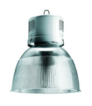 Lampa suspendata pentru hala HERCULES WITH LAMP - TRANSPARENT OPTIC - OPEN OPTIC - 250W ME E40 230V- 50HZ - IP20 - CLASS I - GREY RAL 7035