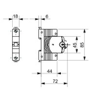 COMPACT Siguranta automata - MTC 45 - 1P CHARACTERISTIC C 10A - 1MODULE