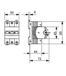 Siguranta automata - MT 60- 3P CHARACTERISTIC C 2A - 3 module