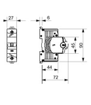 HIGH PERFORMANCE Siguranta automata - MTHP 250 - 1P CHARACTERISTIC C 20A - 1,5 module