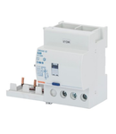 ADD ON Intrerupator diferential FOR MT CIRCUIT BREAKER - 3P 25A TYPE AC INSTANTANEOUS Idn=0,03A - 3,5 module