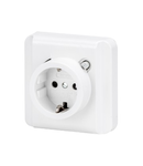 FLUSH MOUNTING RCD SAFETY SOCKET-OUTLET - 16A 0,01mA IP21