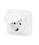 FLUSH MOUNTING RCD SAFETY SOCKET-OUTLET - 16A 0,01mA IP44