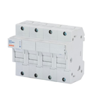 Soclu cu montaj pe sina pentru  sigurante fuzibile - 3P+N 14X51 690V 50A - 6 module