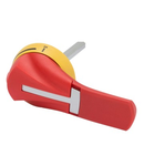 DOOR Mufa ROTARY HANDLE IP65 - MSS 125/160 - RED - EMERGENCY - SHAFT 200MM